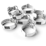 Bracelet d'identification publicitaire personnalisé avec logo pour événements et entreprises