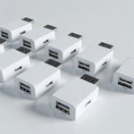 Hub USB publicitaire personnalisé avec logo pour entreprise et communication professionnelle