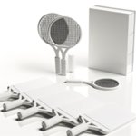 Jeux de plage et raquettes publicitaire personnalisés avec logo pour entreprise et événements