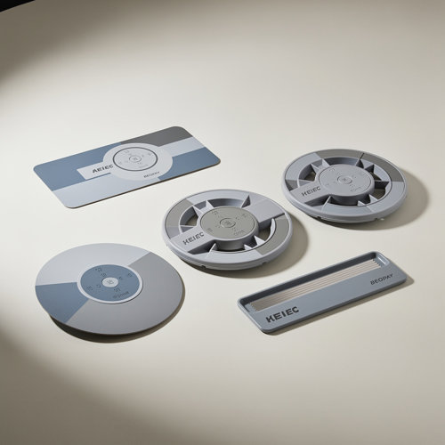Disque de stationnement — OBG.PUB Disques de stationnement publicitaires en carton, ABS et polypropylène recyclé, à molette ou grattoir
