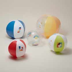 Ballon de plage publicitaire personnalisable à vos couleurs Ballons de plage publicitaires en PVC, néoprène et matières écologiques, unis ou bicolores