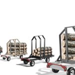 Sac à bûches publicitaire personnalisé avec logo pour entreprise et communication écologique