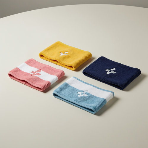 Poignet & Bandeau éponge — OBG.PUB Poignets éponge publicitaires et bandeaux de sport en coton, polyester et RPET recyclé
