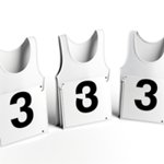 Dossards publicitaire personnalisés avec logo pour événements sportifs et communication entreprise