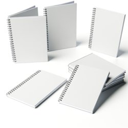 Carnet publicitaire personnalisé avec logo pour entreprise et communication professionnelle