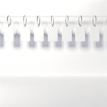 Porte-clés mural publicitaire personnalisé avec logo pour entreprise et communication professionnelle