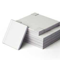 Bloc papier publicitaire personnalisé avec logo pour entreprise et communication professionnelle