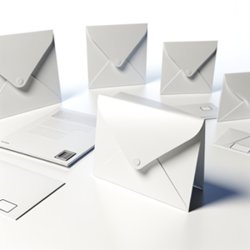 Enveloppe publicitaire personnalisée avec logo pour entreprise et communication professionnelle