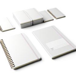 Carnet effaçable publicitaire personnalisé avec logo pour entreprise et communication durable