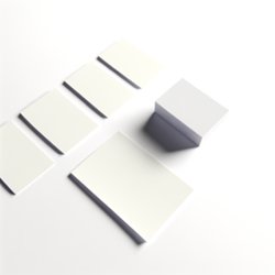 Bloc papier repositionnable publicitaire personnalisé avec logo pour entreprise et communication