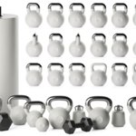 Haltères et Kettlebells Publicitaire Personnalisés Haltères et kettlebells publicitaire personnalisés avec logo pour entreprise et fitness