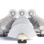 Ventilateurs publicitaire personnalisés avec logo pour entreprise et communication professionnelle