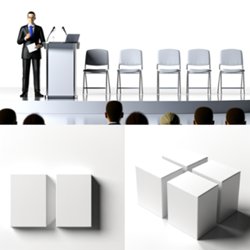 Conférencier Publicitaire Personnalisé avec Logo Conférencier publicitaire personnalisé avec logo pour entreprise et communication professionnelle