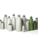 Gourde publicitaire personnalisée avec logo pour entreprise et communication professionnelle