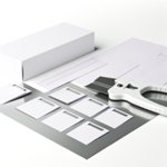 Cutter publicitaire personnalisé avec logo pour entreprise et communication professionnelle