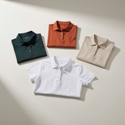 Polo femme publicitaire brodé à la coupe cintrée pour vos équipes Polos femme publicitaires à coupe cintrée en maille piquée coton, coton stretch et polyester cool fit