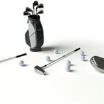 Golf publicitaire personnalisé avec logo pour entreprise et communication professionnelle