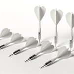 Fléchettes publicitaire personnalisées avec logo pour entreprise et communication professionnelle