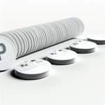 Disque de Stationnement Publicitaire Personnalisé Disque de stationnement publicitaire personnalisé avec logo pour entreprise et communication