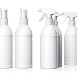 Spray nettoyant publicitaire personnalisé avec logo pour entreprise et communication professionnelle