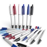 Stylo 3 couleurs publicitaire personnalisé avec logo pour entreprise et communication professionnelle