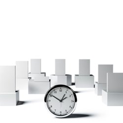 Horloge murale publicitaire personnalisée avec logo pour entreprise et communication professionnelle