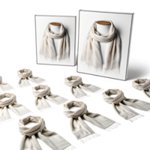 Écharpes publicitaire personnalisées avec logo pour entreprise et communication professionnelle