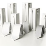 Cravates publicitaire personnalisées avec logo pour entreprise et communication professionnelle