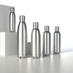 Gourdes inox publicitaire personnalisées avec logo pour entreprise et communication durable