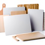 Planche à découper publicitaire personnalisée avec logo pour entreprise et communication