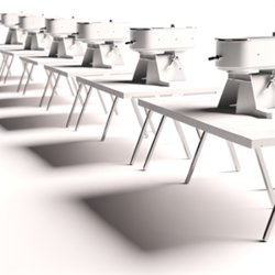 Table de mixage publicitaire personnalisée avec logo pour événements et communication d'entreprise