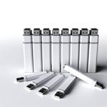 Stylet clé USB publicitaire personnalisé avec logo pour entreprise et communication digitale
