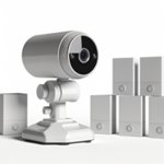 Webcam publicitaire personnalisée avec logo pour entreprise et communication professionnelle