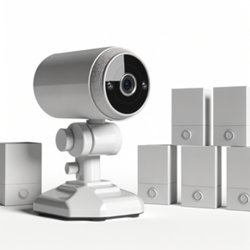 Webcam Publicitaire Personnalisée avec Logo Webcam publicitaire personnalisée avec logo pour entreprise et communication professionnelle