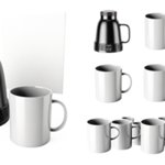 Chauffe mug publicitaire personnalisé avec logo pour entreprise et communication professionnelle