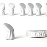 Housses de golf publicitaire personnalisées avec logo pour entreprise et communication professionnelle