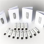 Clé USB twister publicitaire personnalisée avec logo pour entreprise et communication