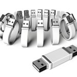 Clé USB bracelet publicitaire personnalisée avec logo pour entreprise et communication