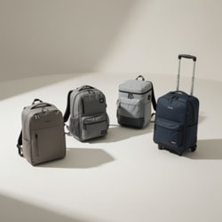 Sacs à dos publicitaires en polyester, coton bio et RPET recyclé, dos matelassé