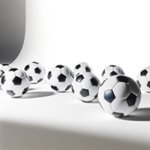 Ballons de football publicitaire personnalisés avec logo pour entreprise et événements sportifs