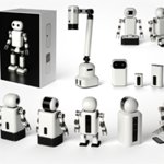 Robot publicitaire personnalisé avec logo pour entreprise et communication professionnelle