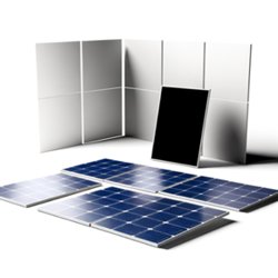 Panneau Solaire Publicitaire Personnalisé Panneau solaire publicitaire personnalisé avec logo pour entreprise et communication écologique