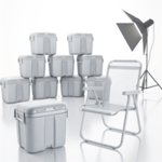 Chaise glacière publicitaire personnalisée avec logo pour entreprise et événements outdoor
