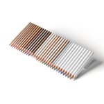 Crayons de couleur publicitaire personnalisés avec logo pour entreprise et communication