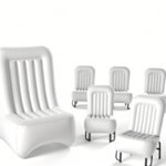 Fauteuil gonflable publicitaire personnalisé avec logo pour entreprise et événements professionnels