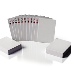 Jeu de cartes publicitaire personnalisé avec logo pour entreprise et communication B2B