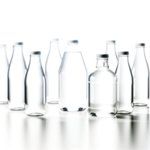 Gourdes en verre publicitaire personnalisées avec logo pour entreprise et communication durable