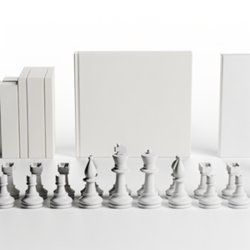 Échecs publicitaire personnalisé avec logo pour entreprise et communication professionnelle