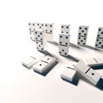 Dominos publicitaire personnalisé avec logo pour entreprise et communication professionnelle