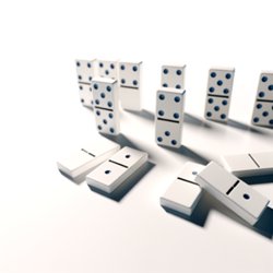Dominos publicitaire personnalisé avec logo pour entreprise et communication professionnelle